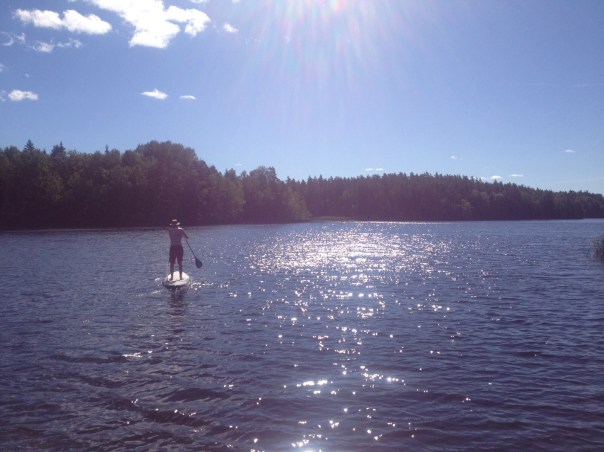 Being out on the water with no one else in sight is a great feeling