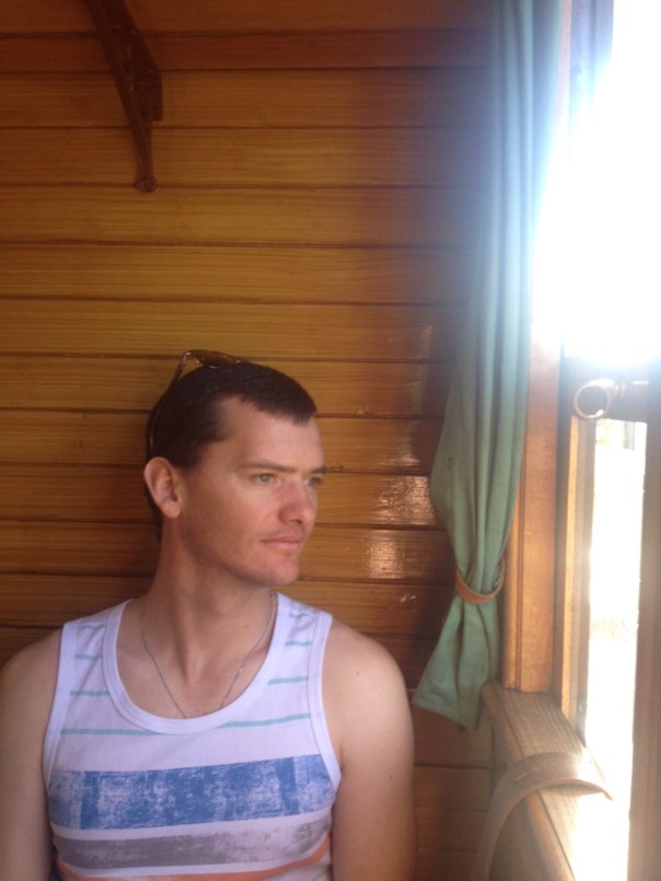 The cabins are all teak